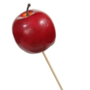 Æble på pind Ø6cm