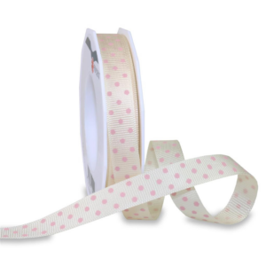 BABY DOTS bånd - pink
